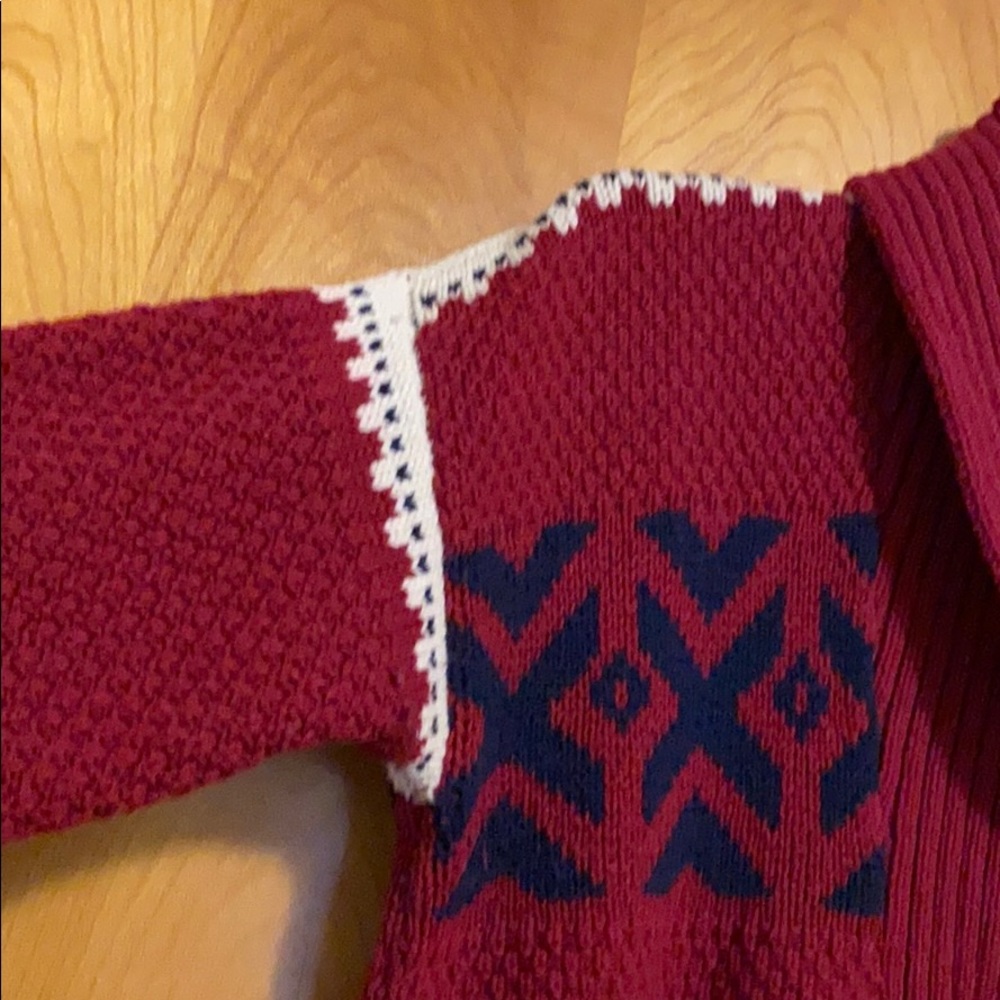 Chaps Pullover Sweater With Button Closure - image 4